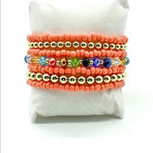 Stacked bracelet set